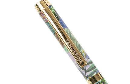 Bolígrafo con tinta azul recargable- Birds Coral