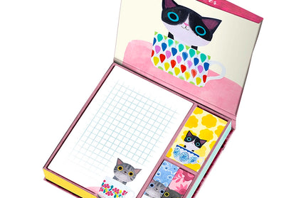 Caja de Notas (Set) Planet Cat