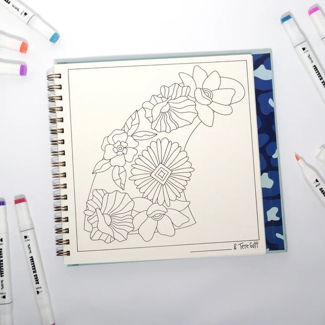 Libro para Colorear Aloha New Edition
