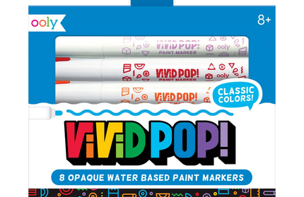 Set 8 Marcadores Vivid Pop!