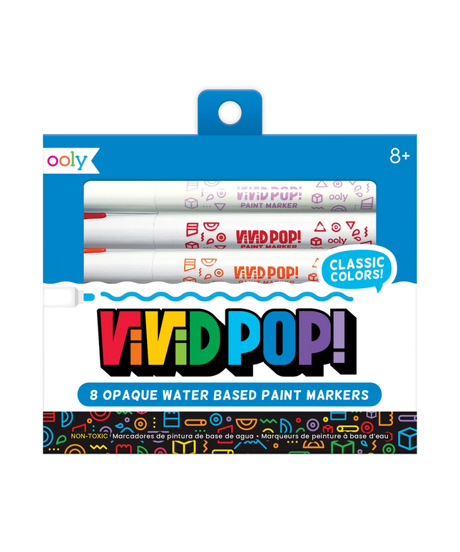 Set 8 Marcadores Vivid Pop!