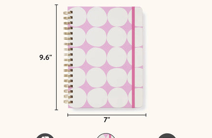 Planificador sin Fecha Tri-Tab - Darling Dots