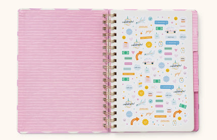 Planificador sin Fecha Tri-Tab - Darling Dots
