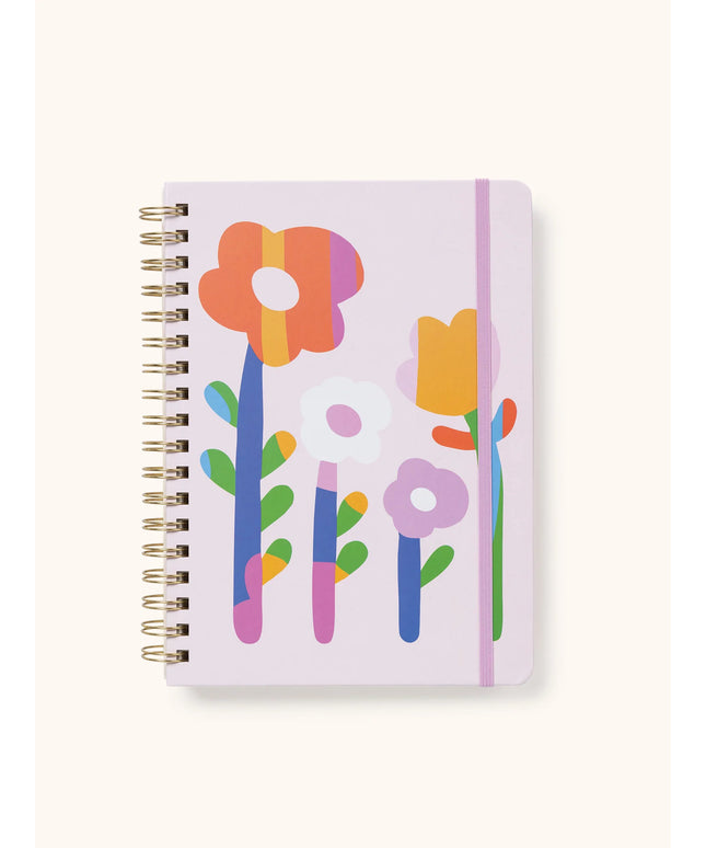 Planificador sin Fecha Tri-Tab - Faire Flowers