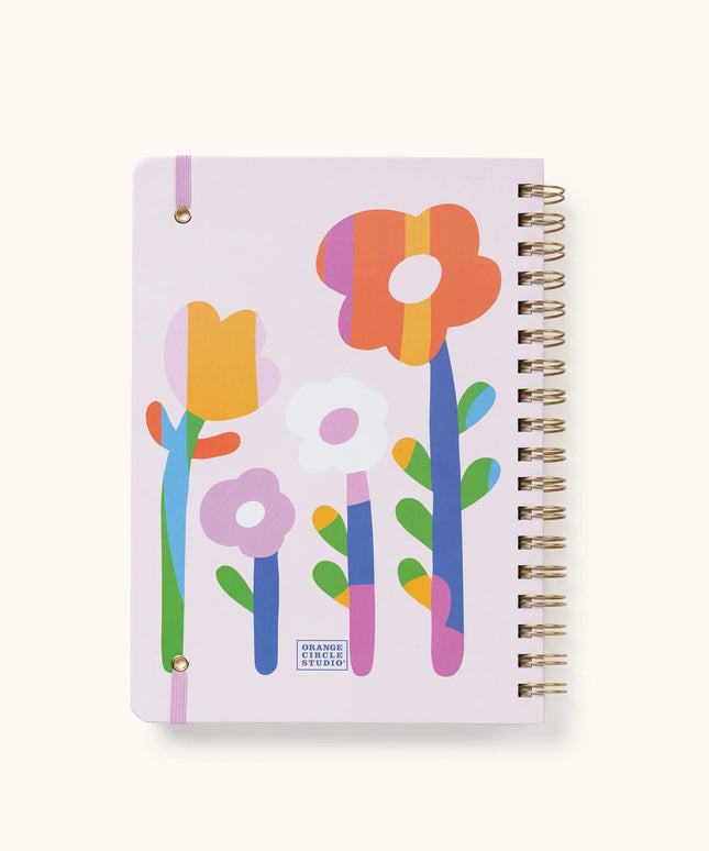 Planificador sin Fecha Tri-Tab - Faire Flowers