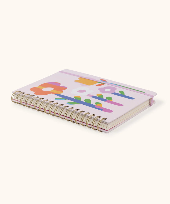Planificador sin Fecha Tri-Tab - Faire Flowers