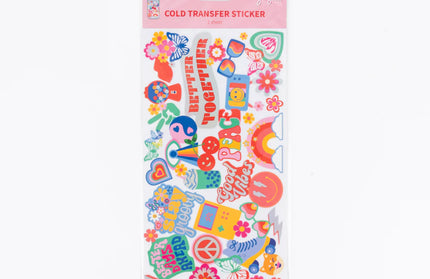 Stickers Transferibles Retro