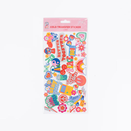 Stickers Transferibles Retro