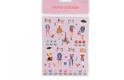 Stickers Gatita en Paris