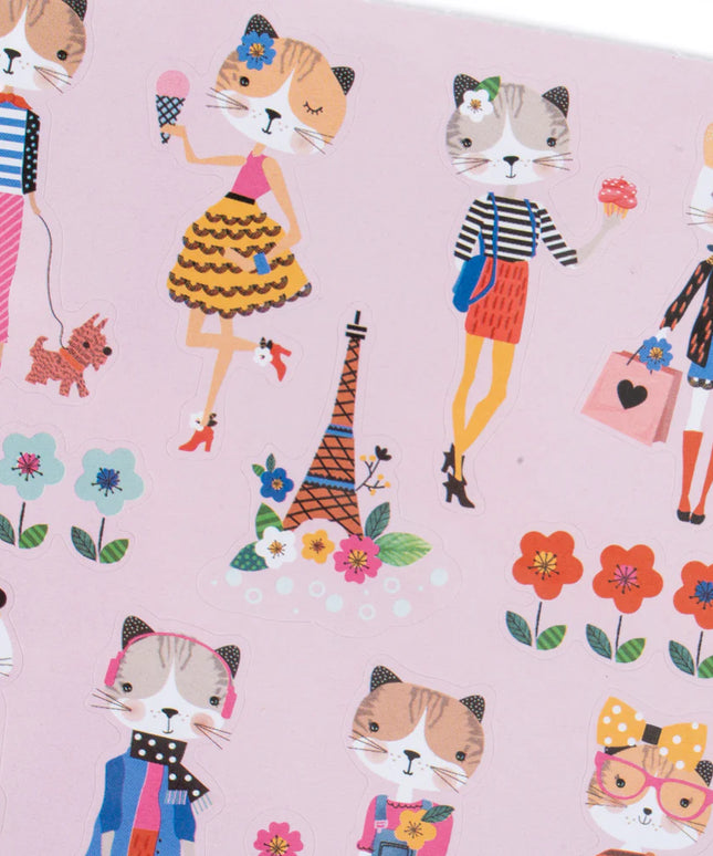Stickers Gatita en Paris