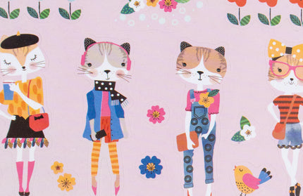 Stickers Gatita en Paris