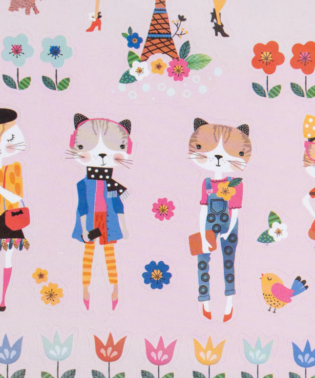 Stickers Gatita en Paris