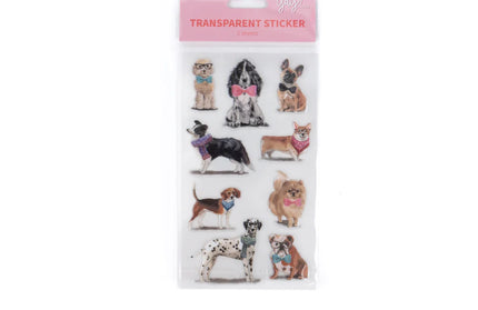 Stickers 2 Hojas Perros