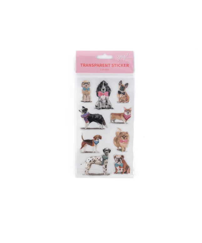 Stickers 2 Hojas Perros