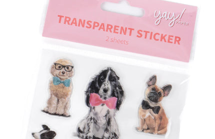 Stickers 2 Hojas Perros