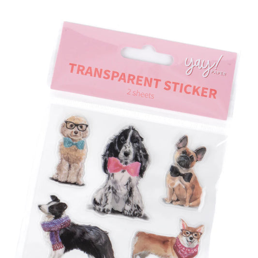 Stickers 2 Hojas Perros