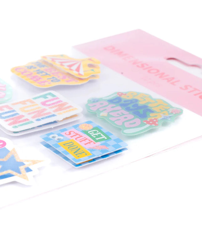 Stickers Frases Retro