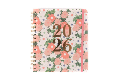 Agenda 2026 Sem Vista 12M - Floral