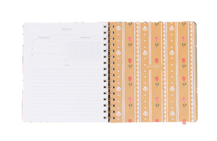 Agenda 2026 Sem Vista 12M - Floral