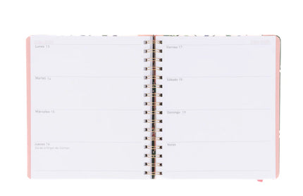 Agenda 2026 Sem Vista 12M - Floral