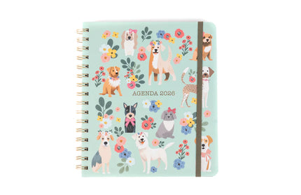 Agenda 2026 Perritos 12 Meses