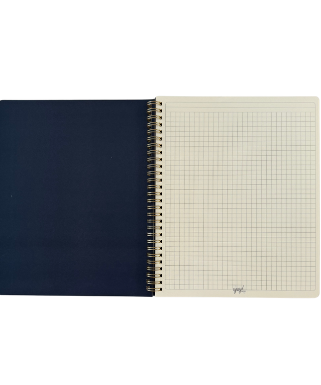 Cuaderno Grande Cuadriculado -  Luna