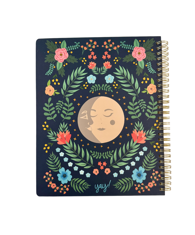 Cuaderno Grande Cuadriculado -  Luna