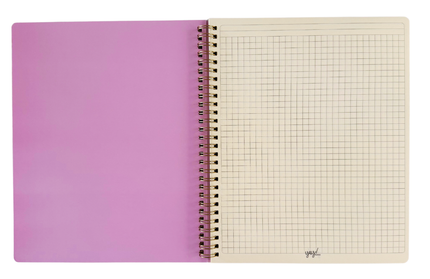 Cuaderno Grande Cuadriculado - Cerezas