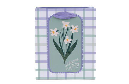 Bolsa Regalo Chica - Flores Blancas