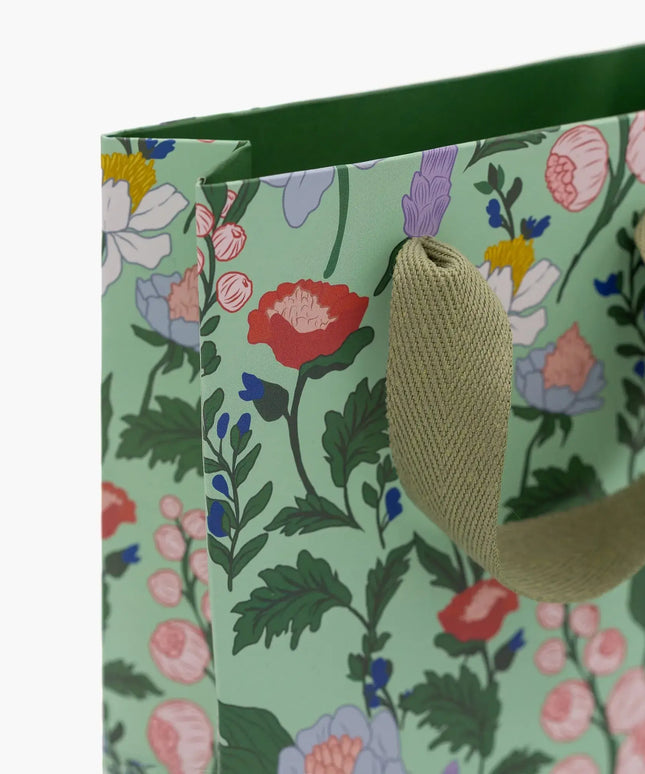 Bolsa Regalo Chica - Flores Verde