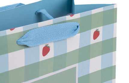 Bolsa Regalo Grande - Flores y Frutillas