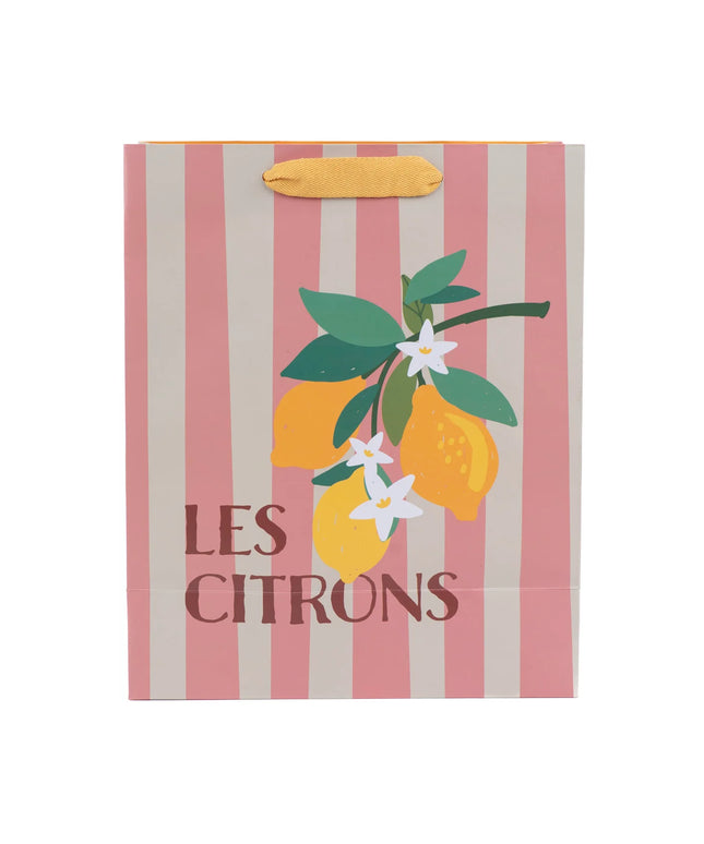 Bolsa Regalo Grande - Limón