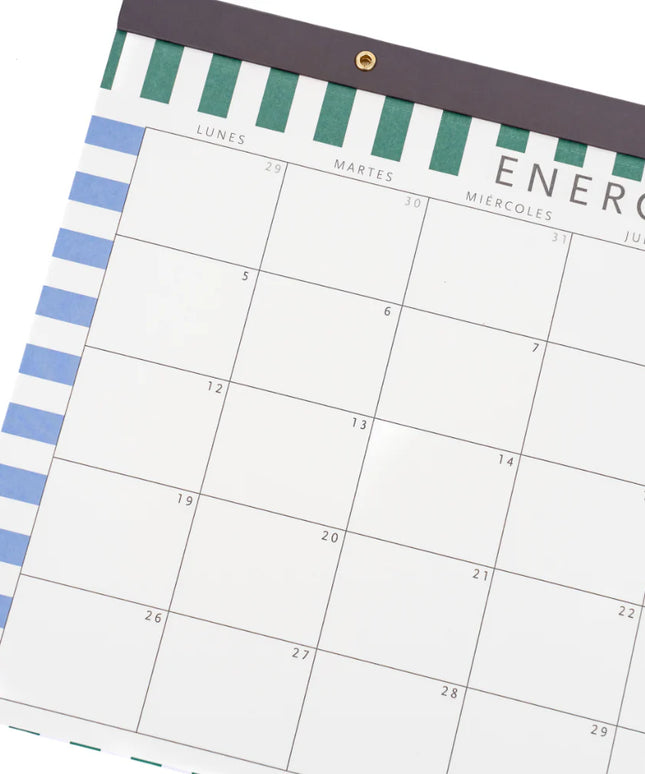 Calendario 2026 12M - Colores