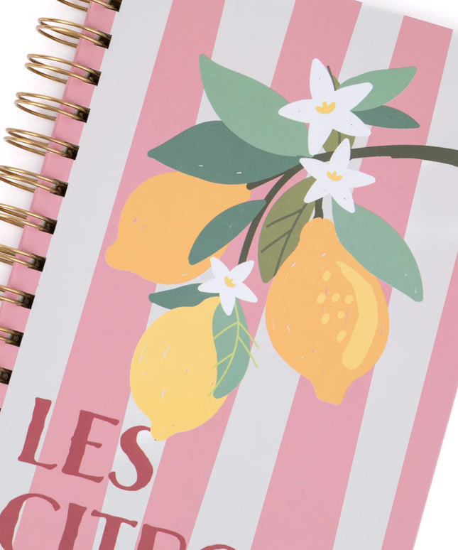 Cuaderno Mediano TD Cuadriculado - Limón