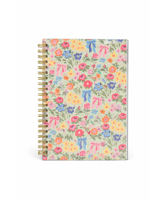 Cuaderno Mediano Cuadriculado - Flores