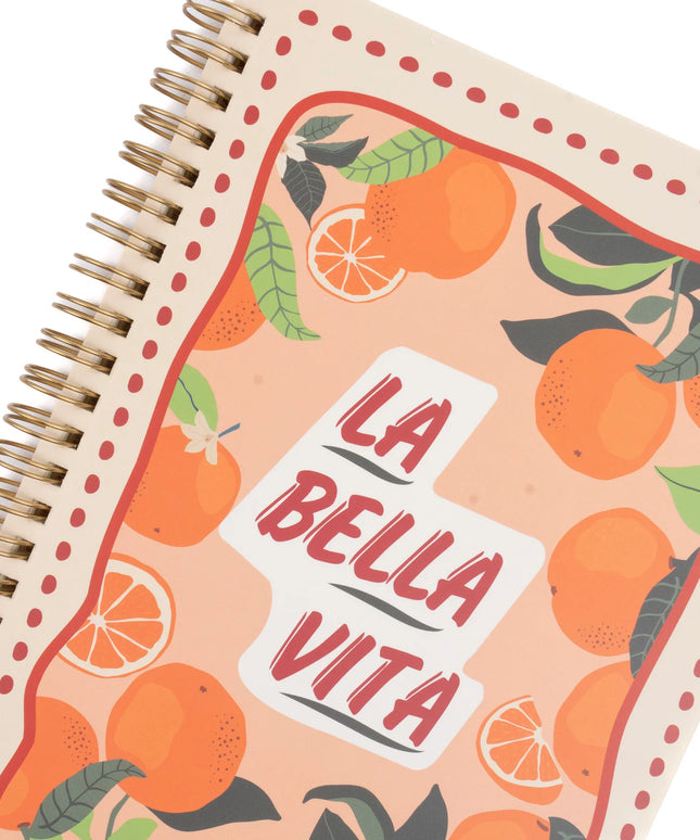 Cuaderno Mediano Composición - Naranjas La Bella Vita