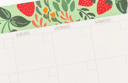 Planificador Mensual - Frutillas