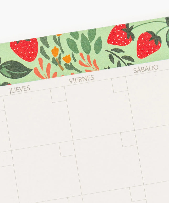 Planificador Mensual - Frutillas