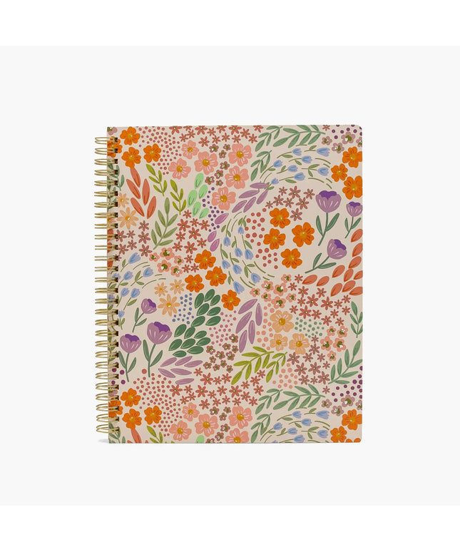 Cuaderno Universitario Cuadriculado TD - Floral