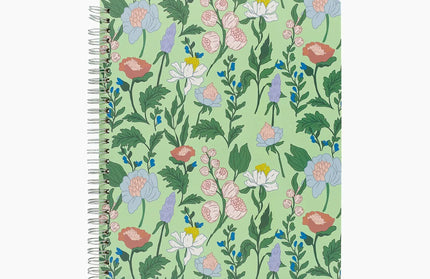 Cuaderno Universitario Composición TD - Flores Verde