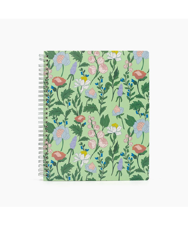 Cuaderno Universitario Composición TD - Flores Verde