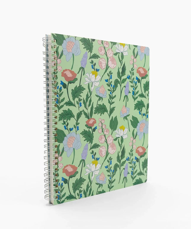 Cuaderno Universitario Composición TD - Flores Verde