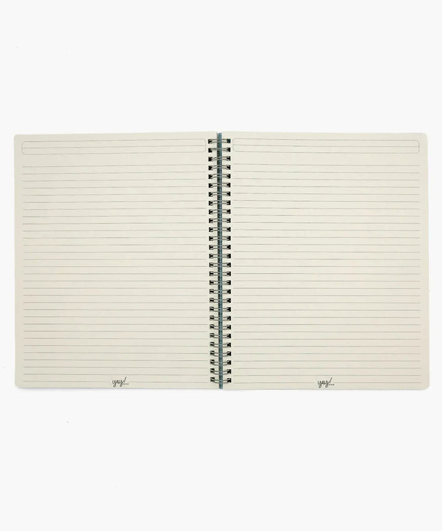 Cuaderno Universitario Composición TD - Flores Verde