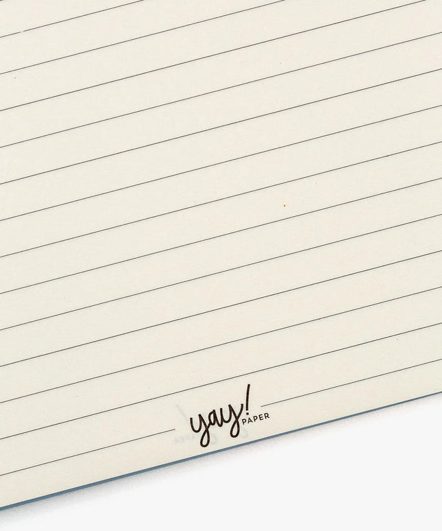 Cuaderno Mediano lineasTD - Flores Rosa