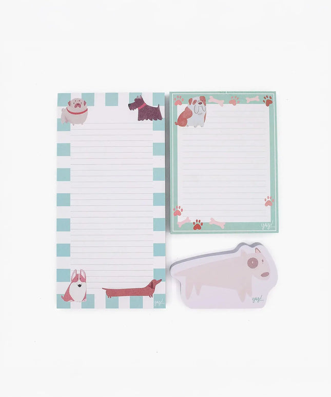Set de Taco de Notas - Perros