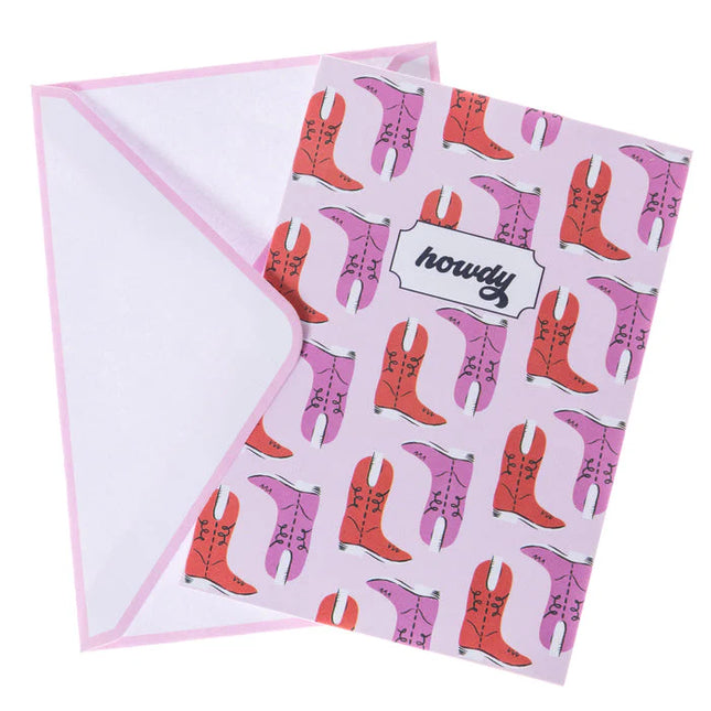Caja Tarjeta con Sobre Everyday - Botas Cowboy