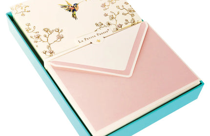 Set de 10 Tarjetas con Sobre - La Petite Presse Hummingbird