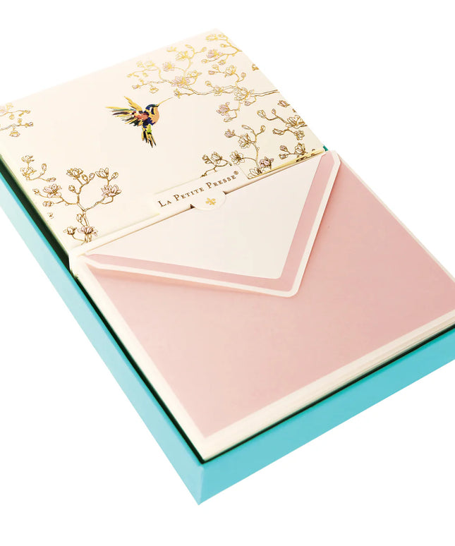 Set de 10 Tarjetas con Sobre - La Petite Presse Hummingbird