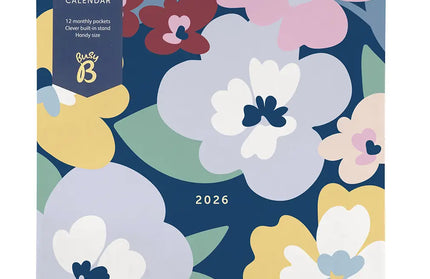 Calendario 2026 Escritorio 12M - Floral