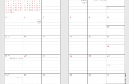 Agenda 2026 Bolsillo Mensual 24M - Fun Pattern